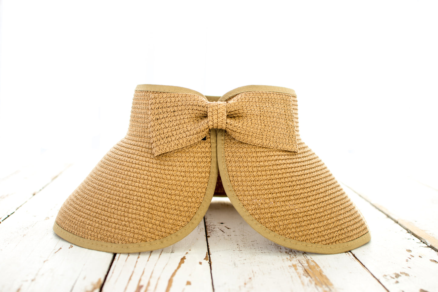 Foldable Wide Brim Bow Visor