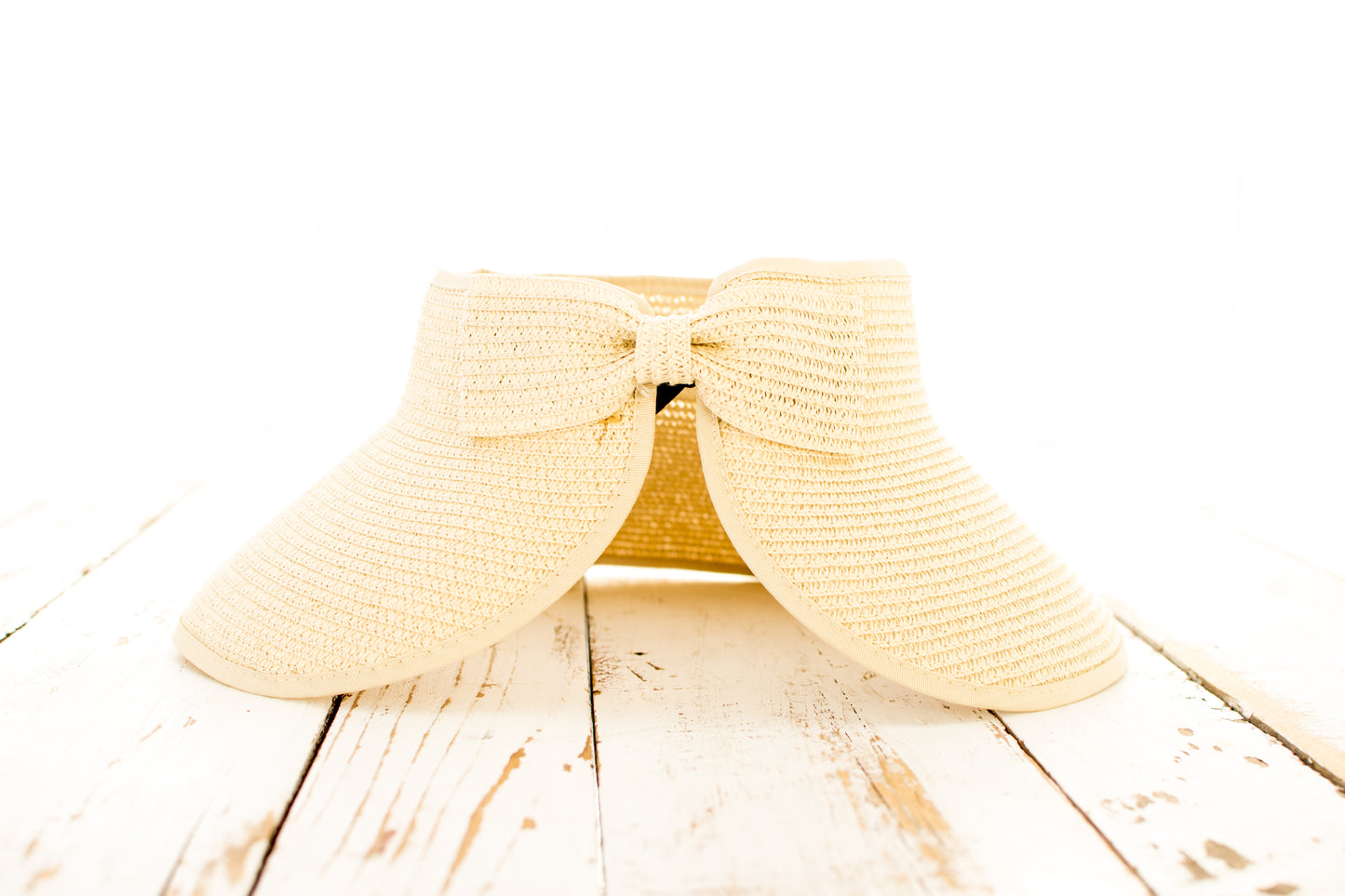 Foldable Wide Brim Bow Visor