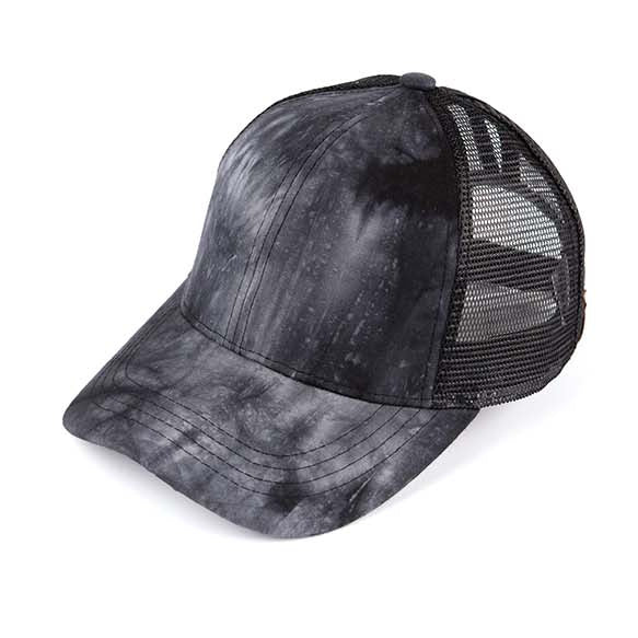 CC Tie Dye Ponytail Caps