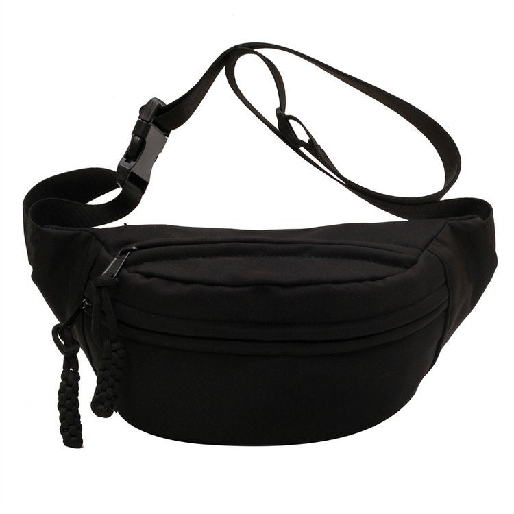 Marisa Nylon Crescent Sling Crossbody Belt Bum Fanny Waist Bag