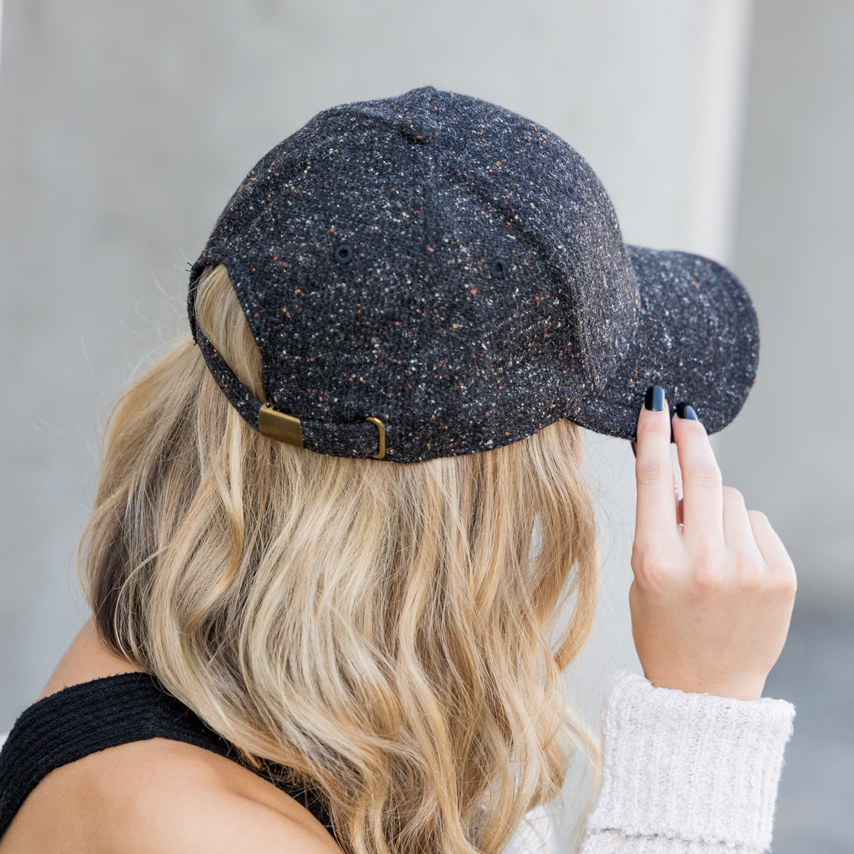 Autumn Tweed Ball Caps