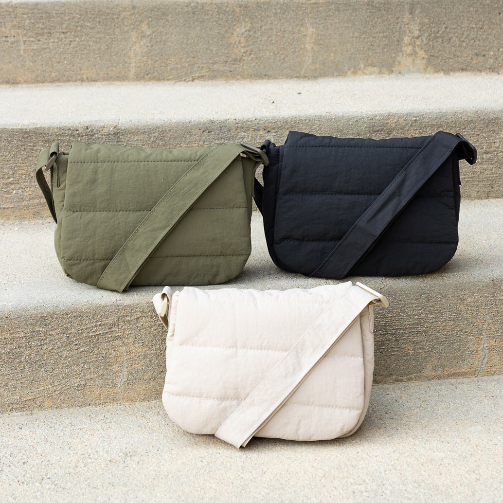 Afton Quilted Foldover Crossbody