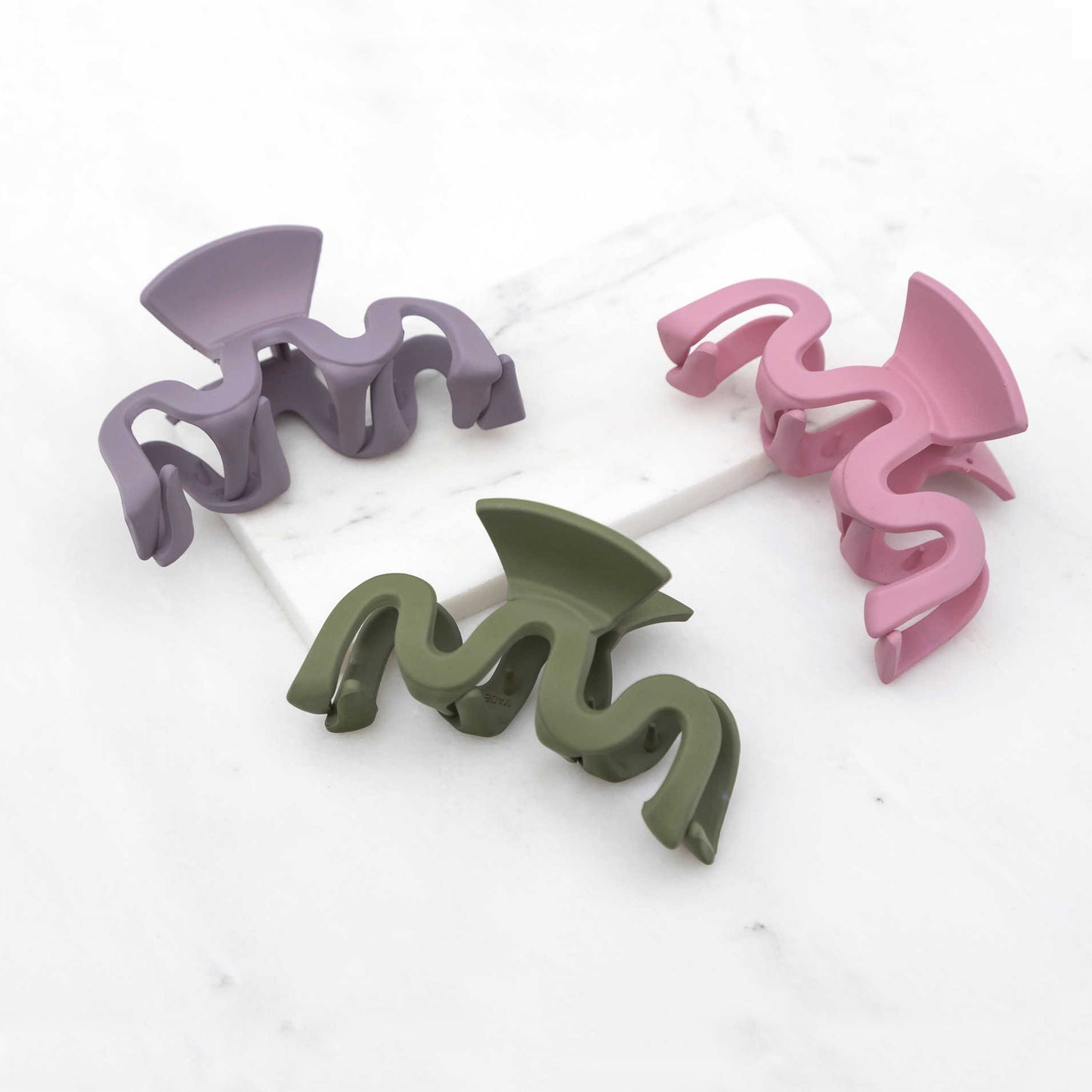 Zig Zag Hair Claws | 3 Pack