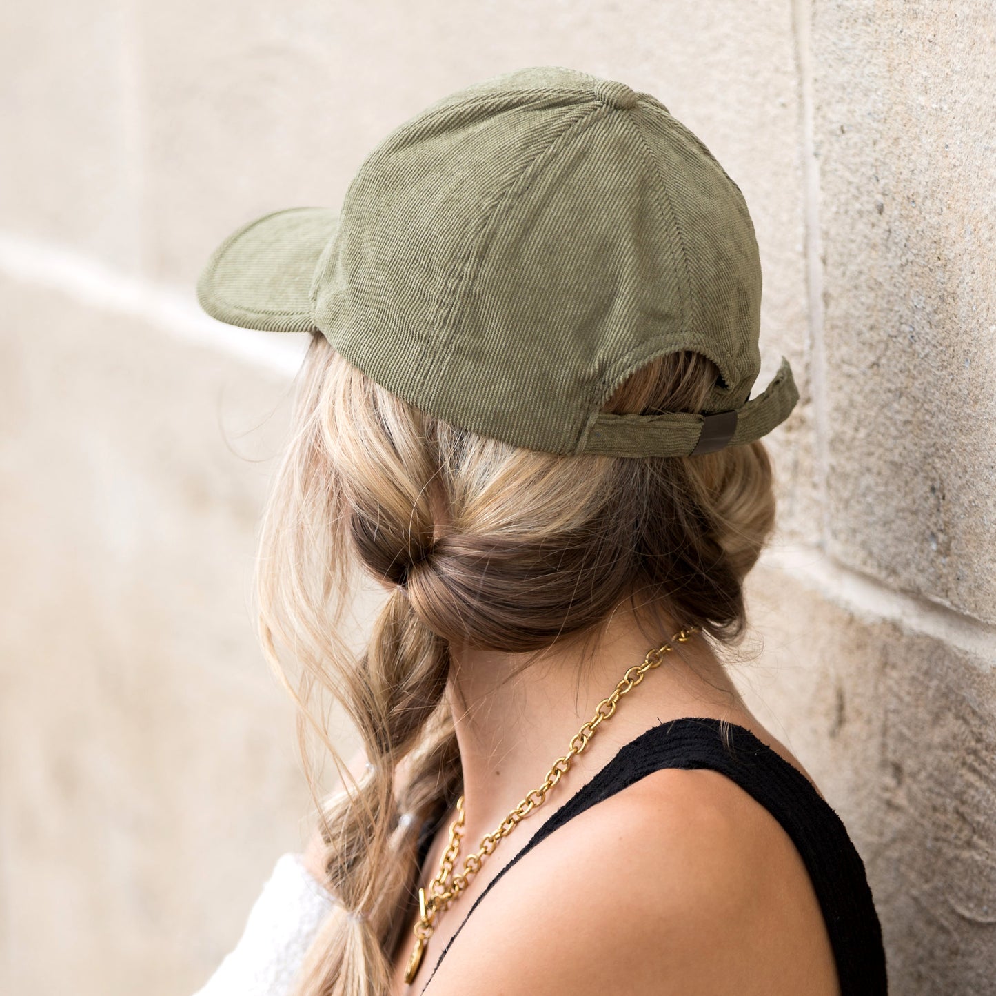 Micro Corduroy Boyfriend Ball Cap