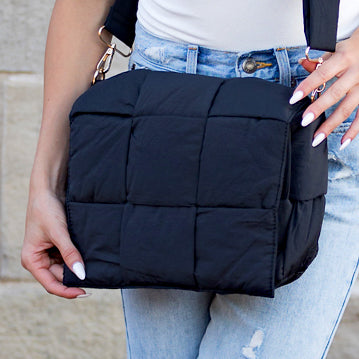 Romy Foldover Puffer Crossbody