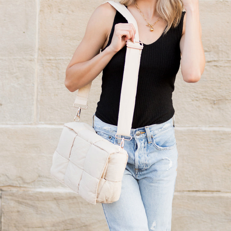 Romy Foldover Puffer Crossbody