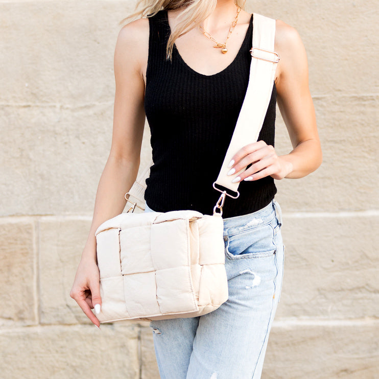 Romy Foldover Puffer Crossbody