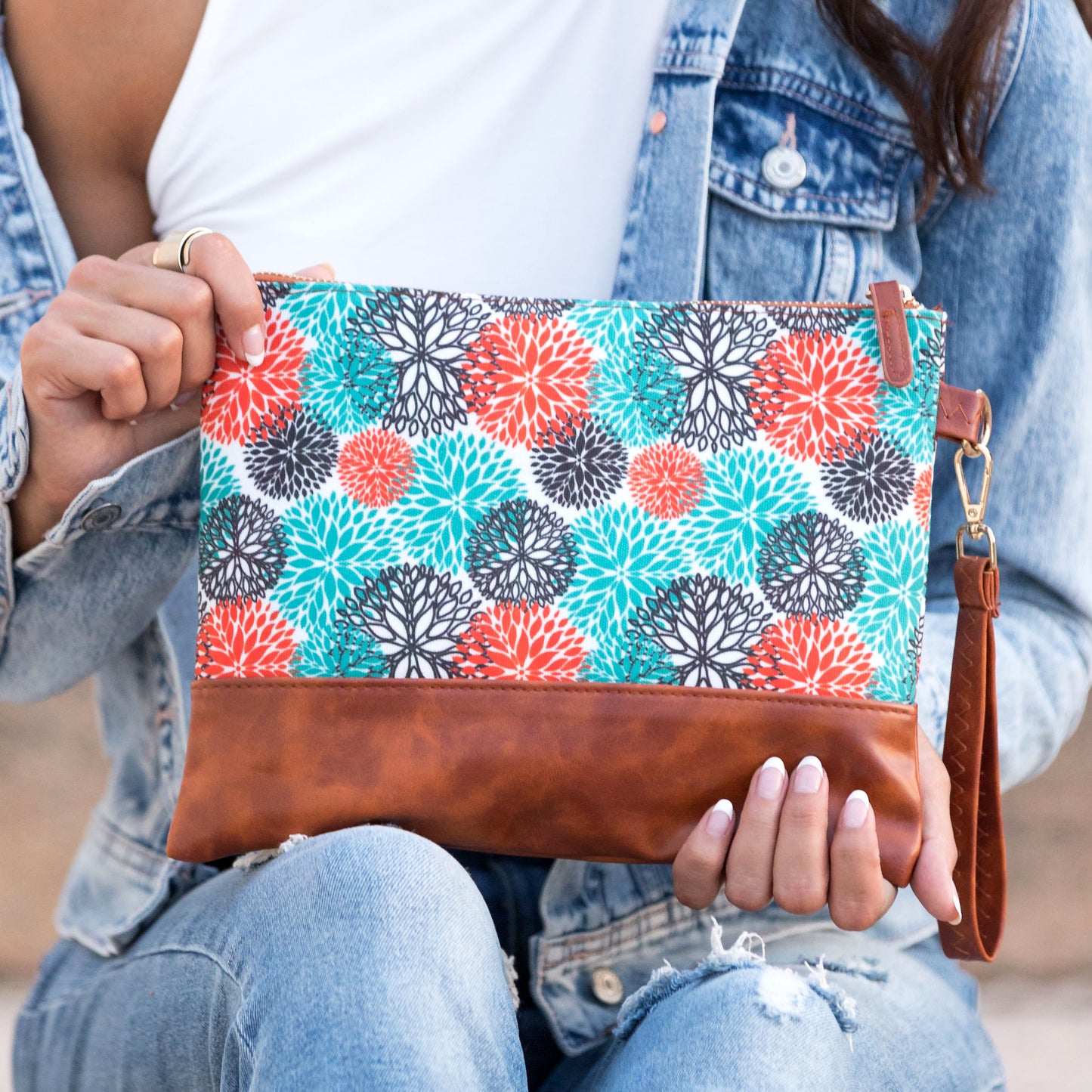 Aztec Boho Clutch