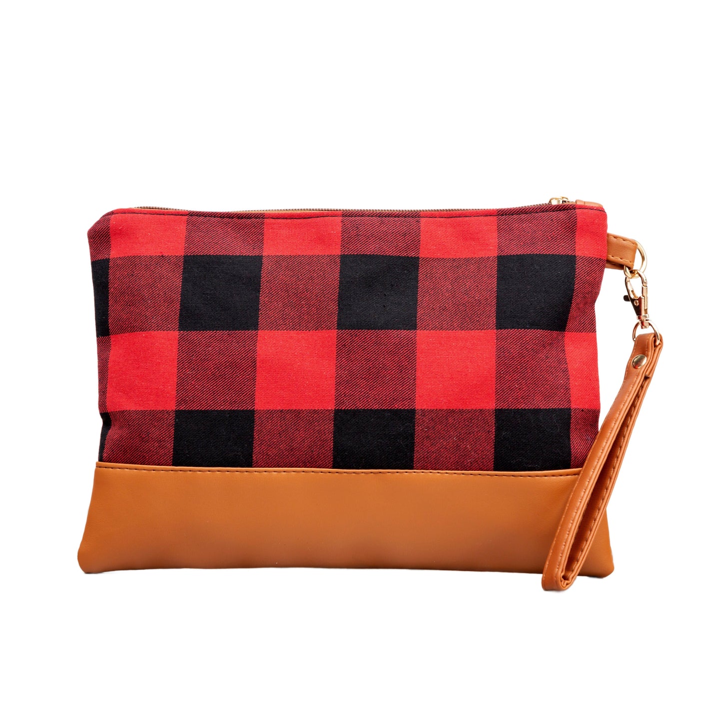 Buffalo Plaid Clutch