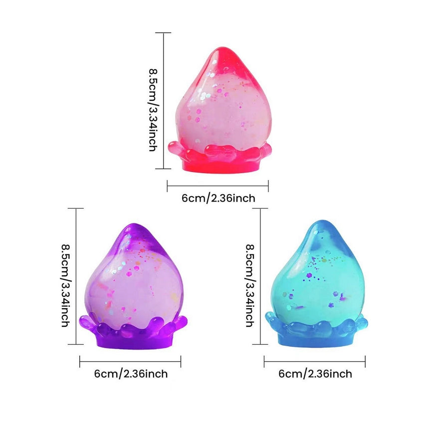 Dreamy Dew Drop Squishy Slow Rise Maltose Stress Relief Fidget Toy