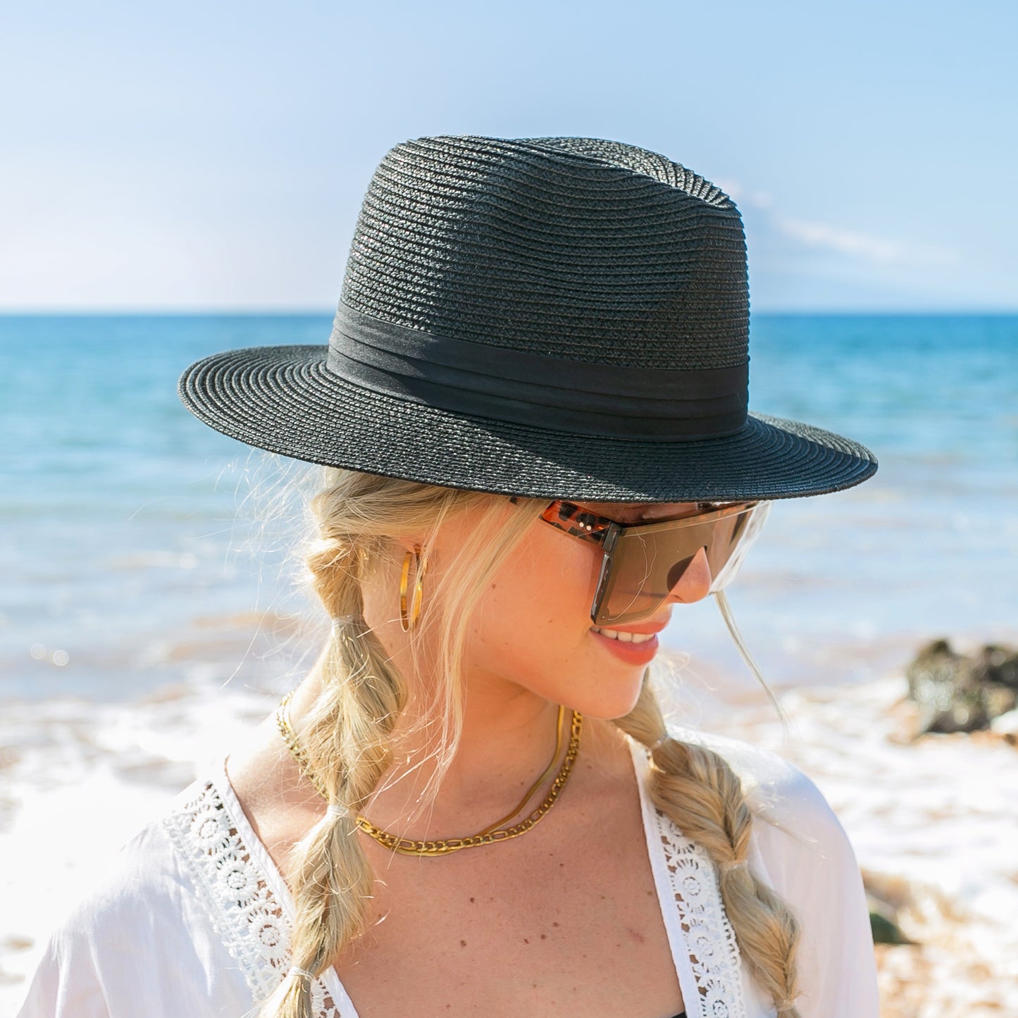 Classic Straw Panama Hat