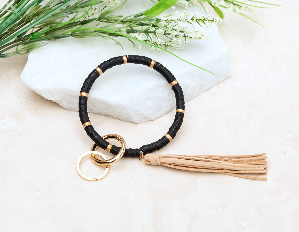 Boho Key Ring Bracelet