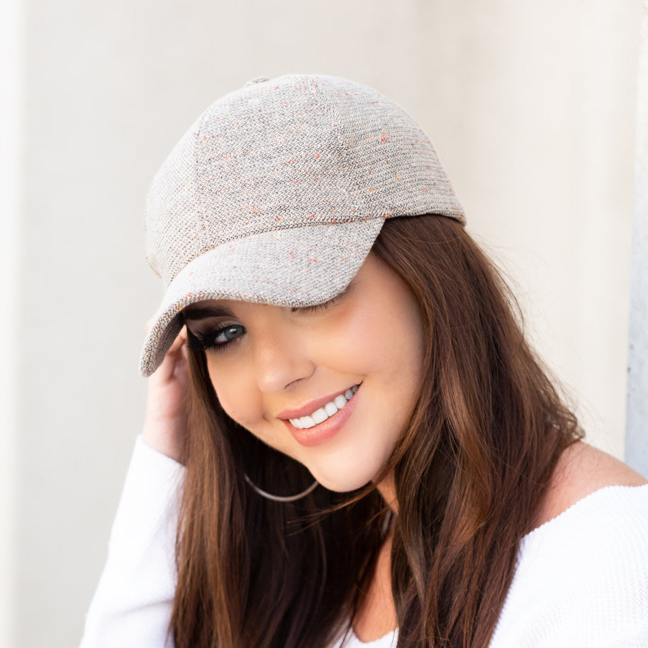 Autumn Tweed Ball Caps