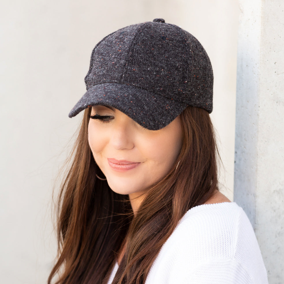 Autumn Tweed Ball Caps