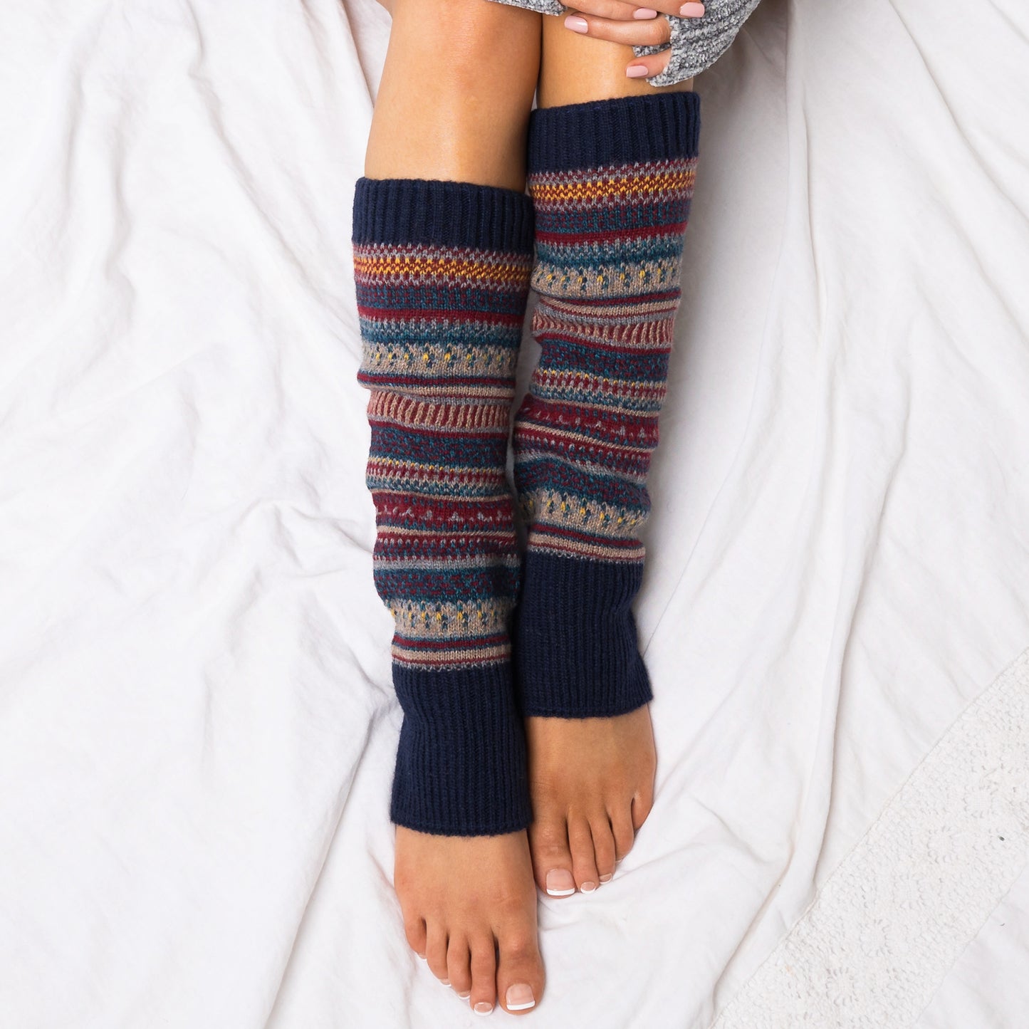 Fairisle Leg Warmers