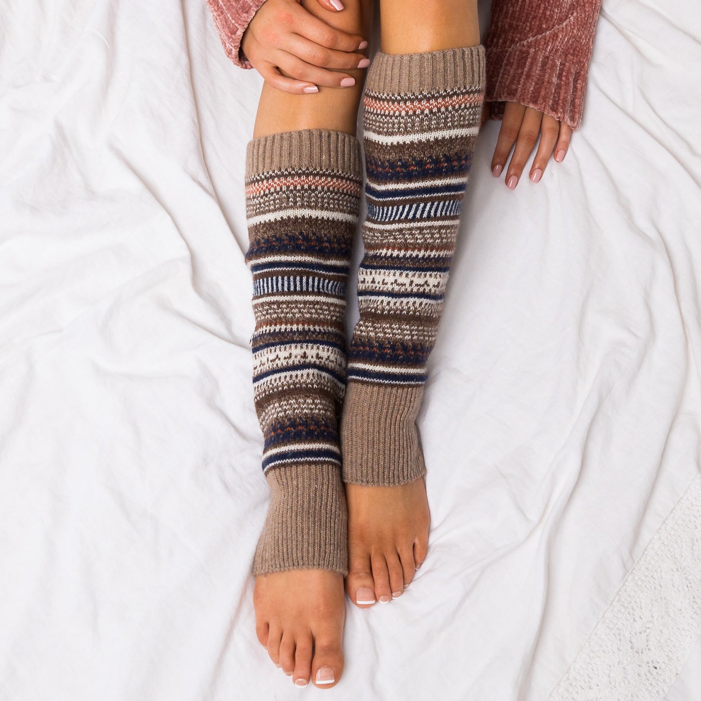 Fairisle Leg Warmers