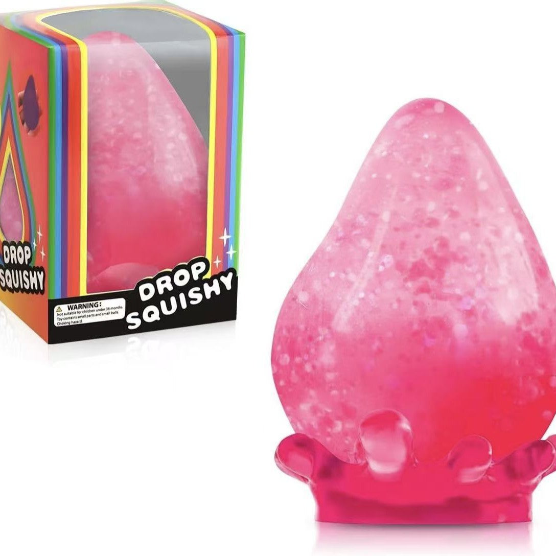 Dreamy Dew Drop Squishy Slow Rise Maltose Stress Relief Fidget Toy