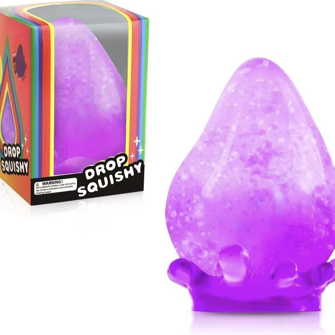 Dreamy Dew Drop Squishy Slow Rise Maltose Stress Relief Fidget Toy