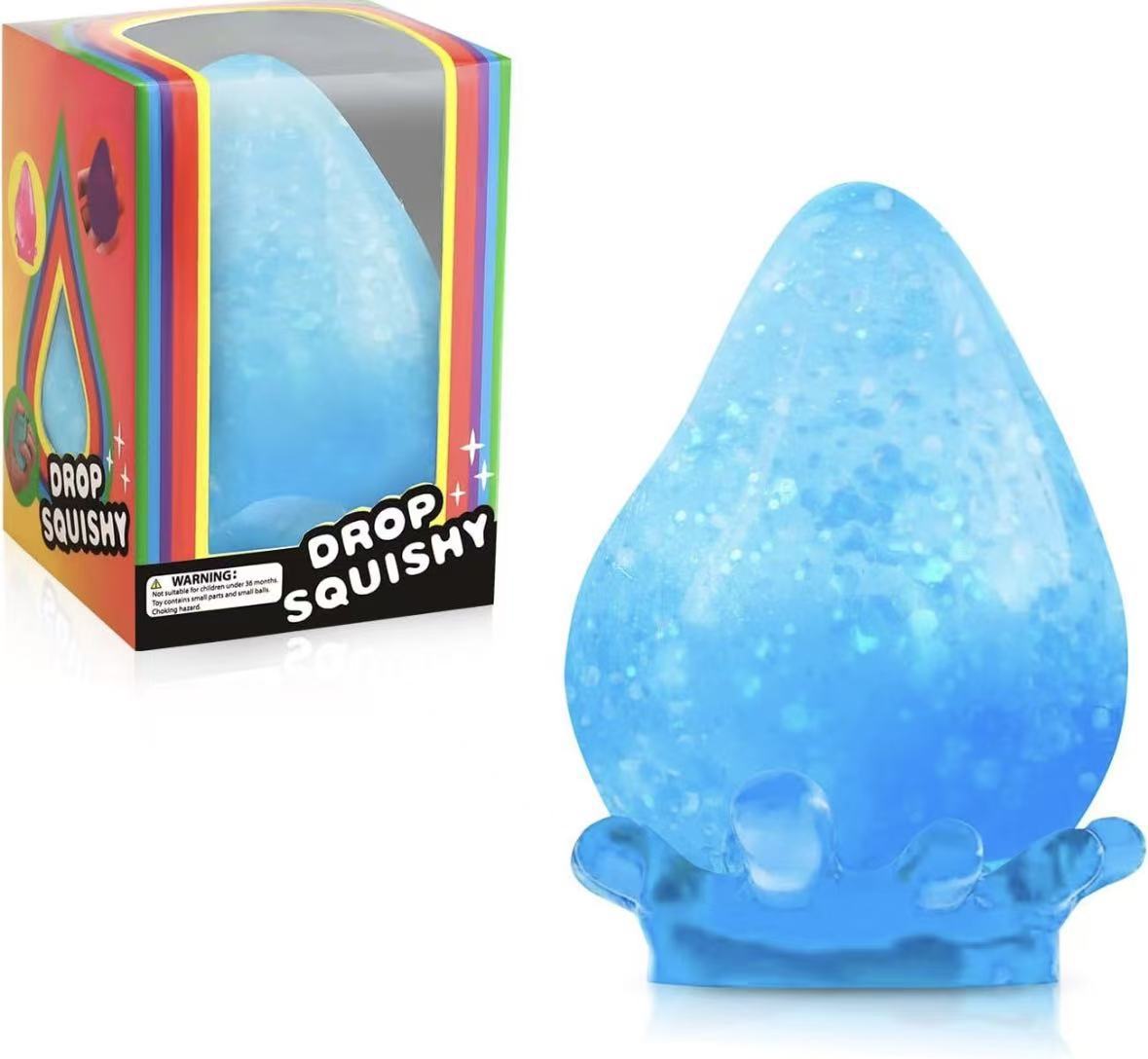 Dreamy Dew Drop Squishy Slow Rise Maltose Stress Relief Fidget Toy