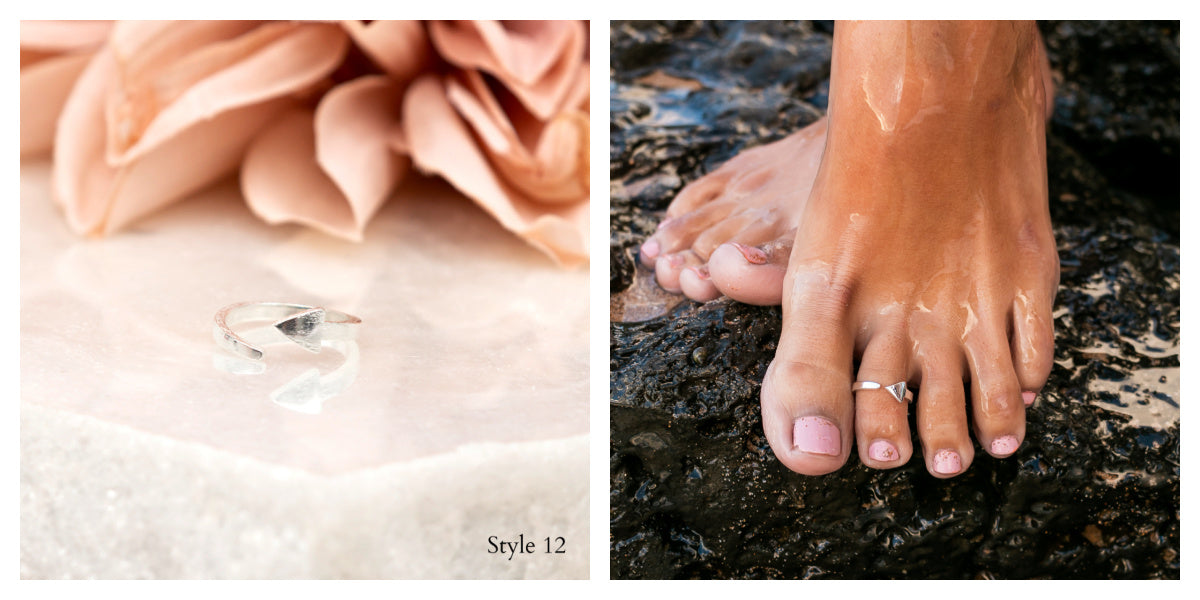 Sterling Silver Toe Rings