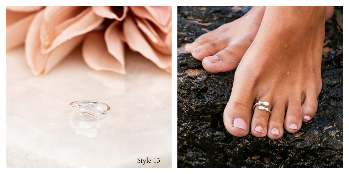 Sterling Silver Toe Rings