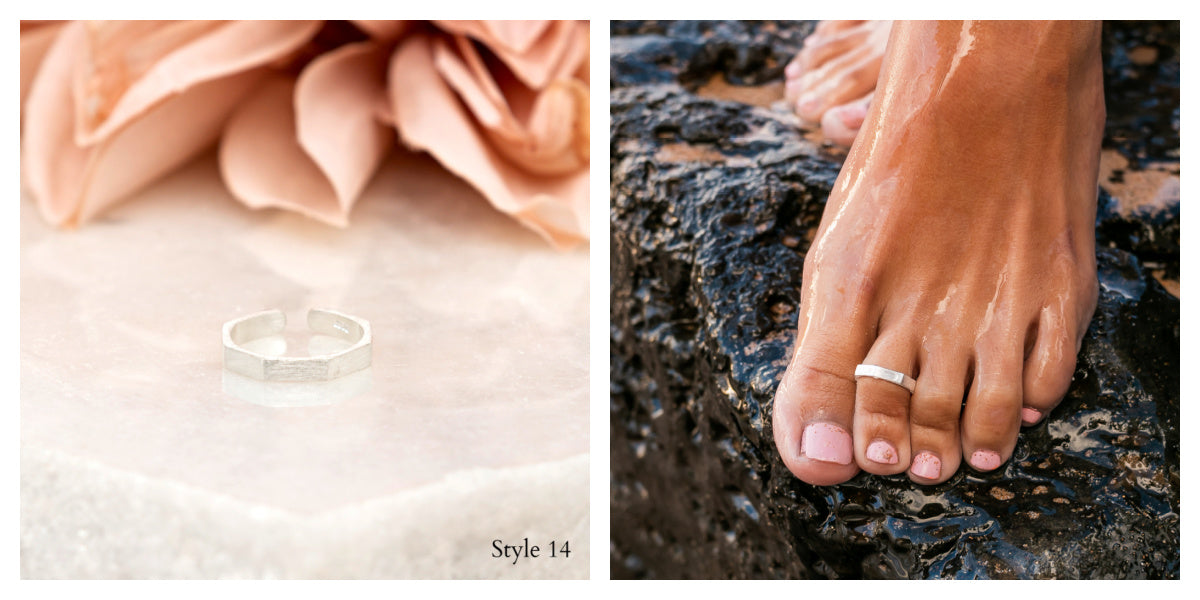 Sterling Silver Toe Rings