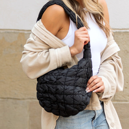 Dale Quilted Shoulder Bag