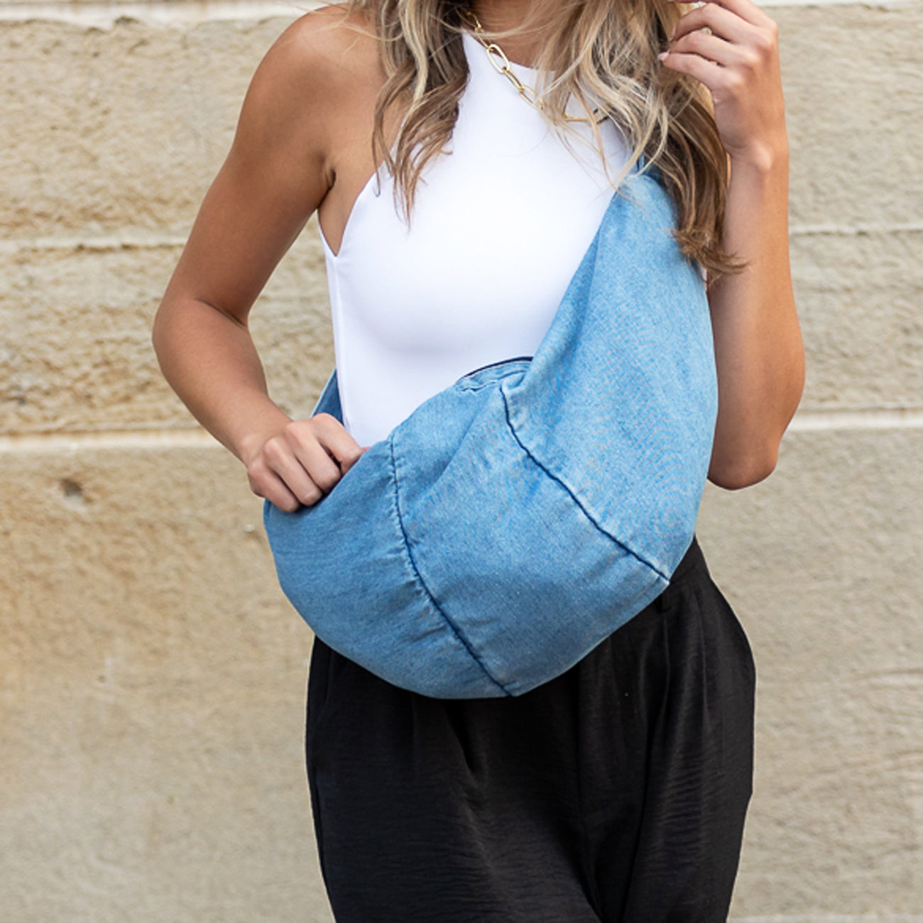 Tatum Denim Sling