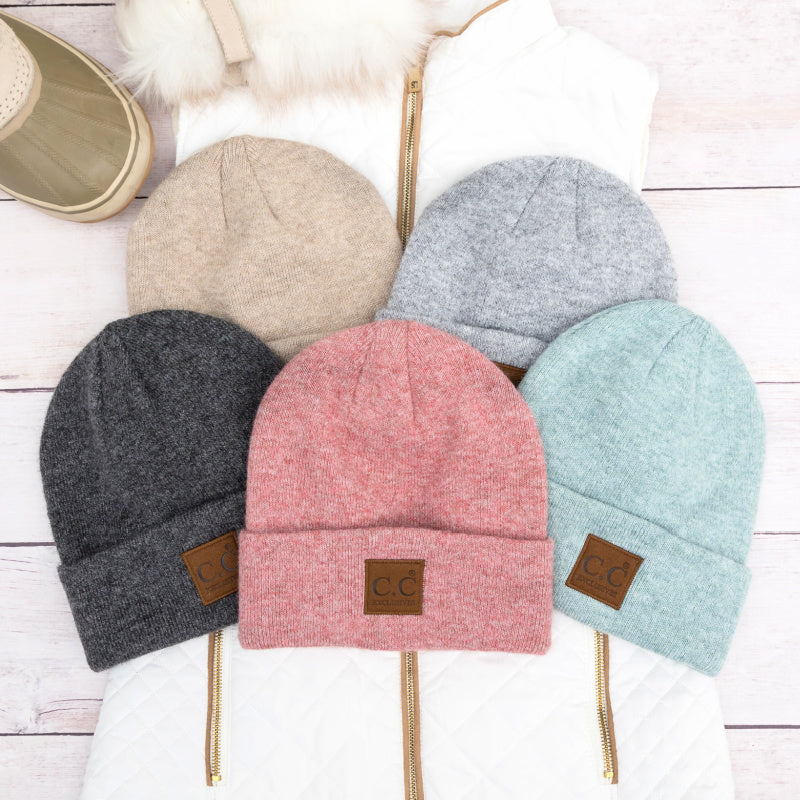 C.C® Heathered Boyfriend Beanie