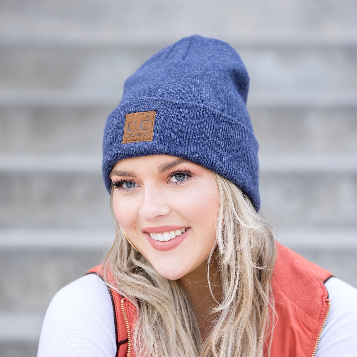 C.C® Heathered Boyfriend Beanie