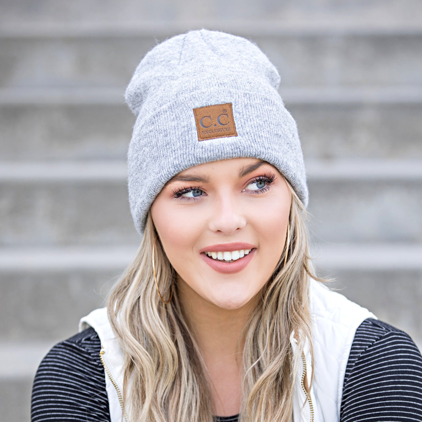 C.C® Heathered Boyfriend Beanie