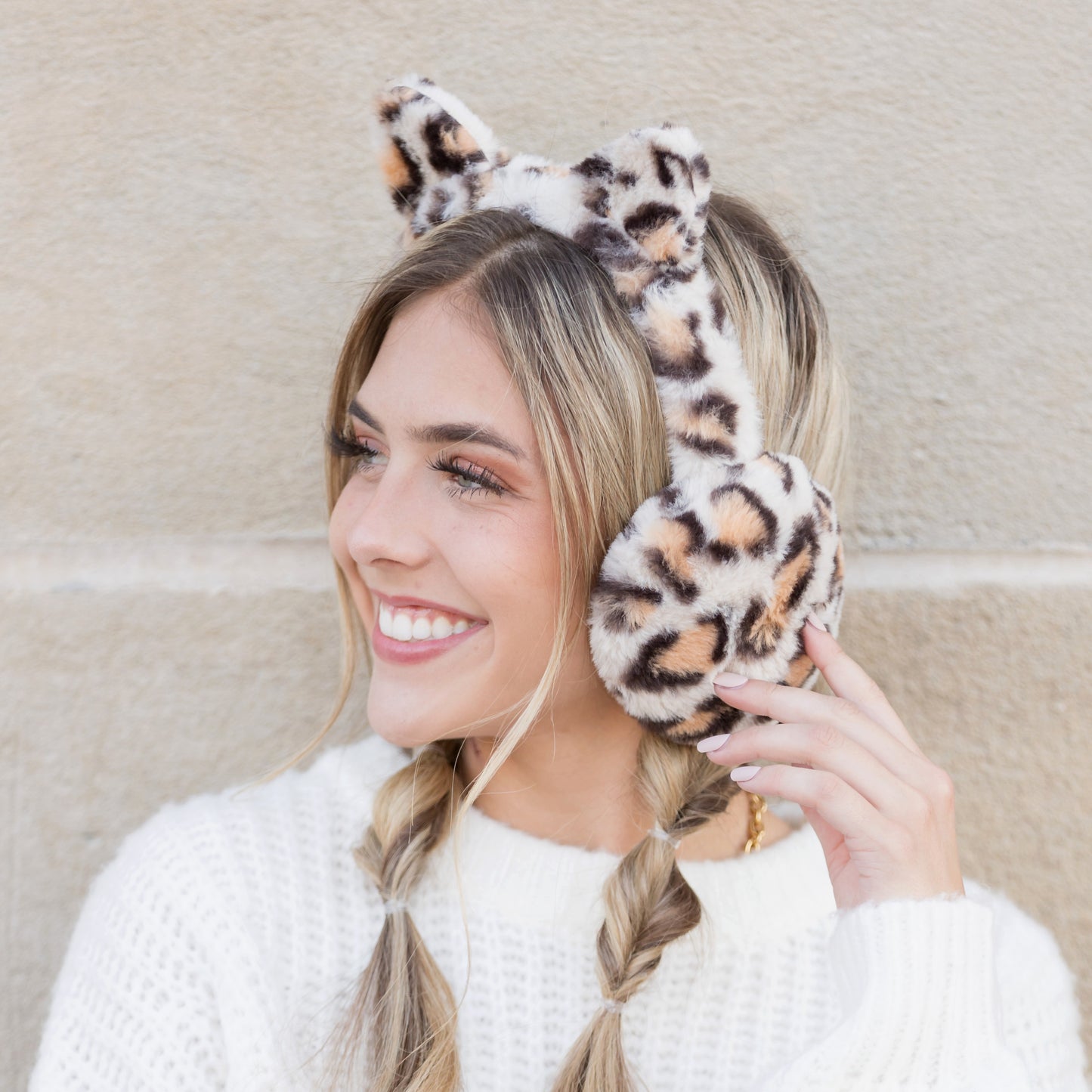 Animal Print Ear Muffs