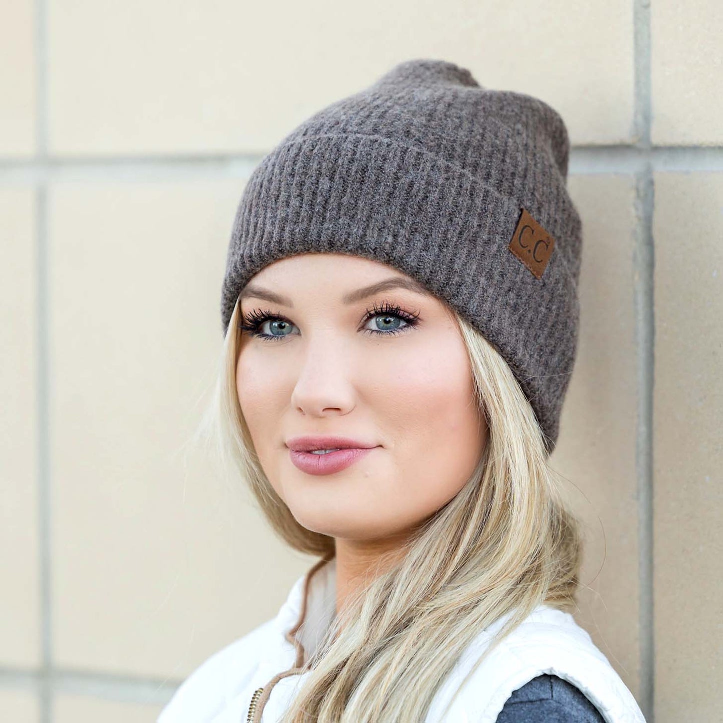 C.C® Fine Yarn Cuff Beanie