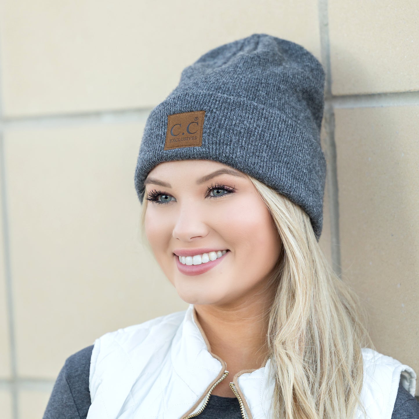 C.C® Heathered Boyfriend Beanie