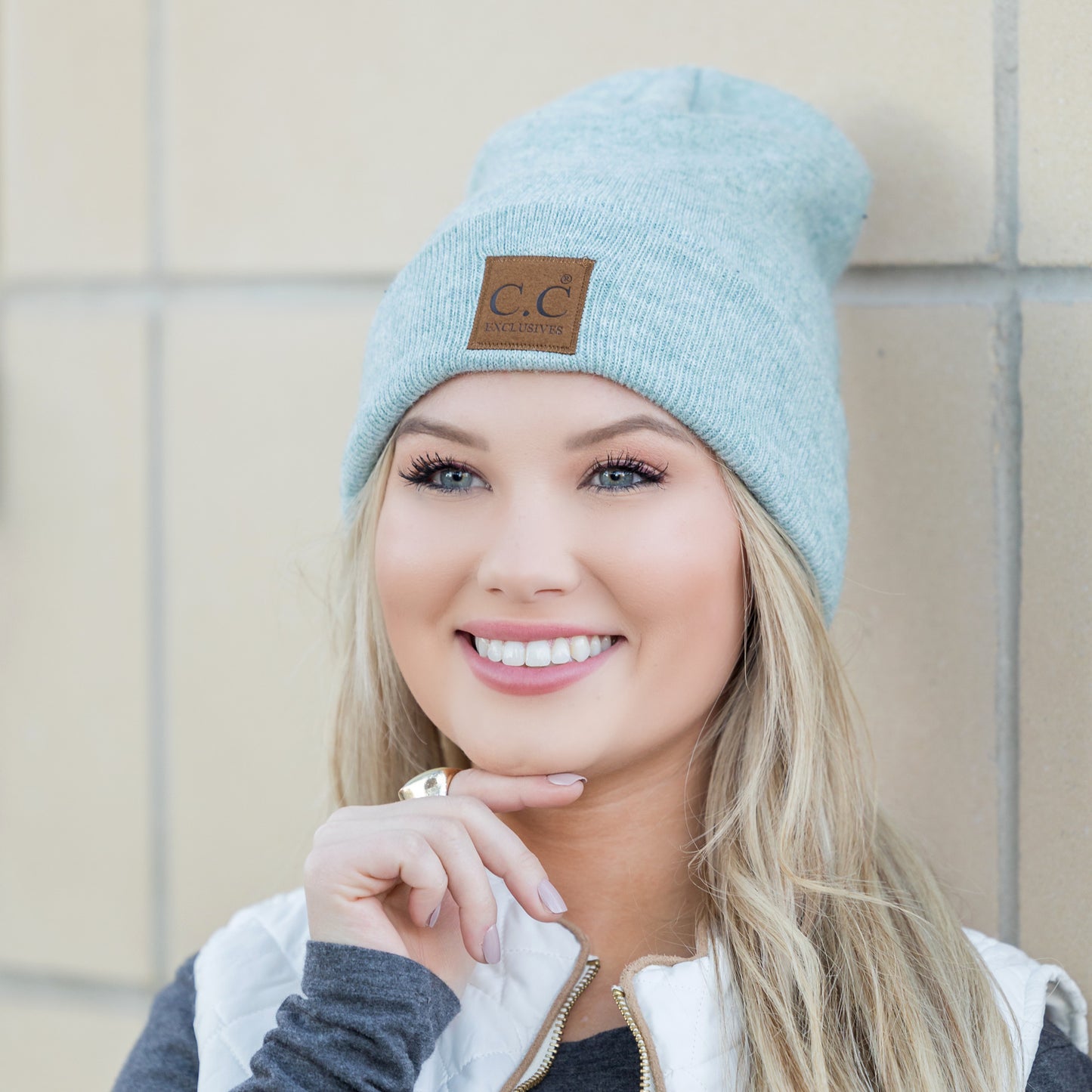 C.C® Heathered Boyfriend Beanie