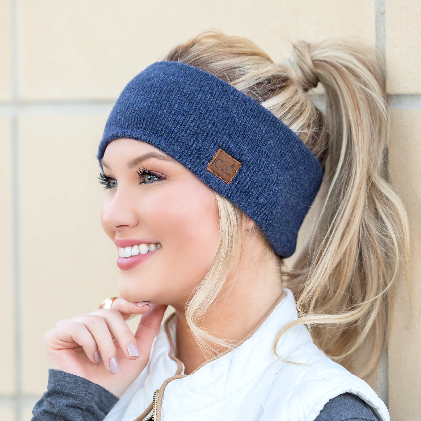 C.C® Heathered Headwrap