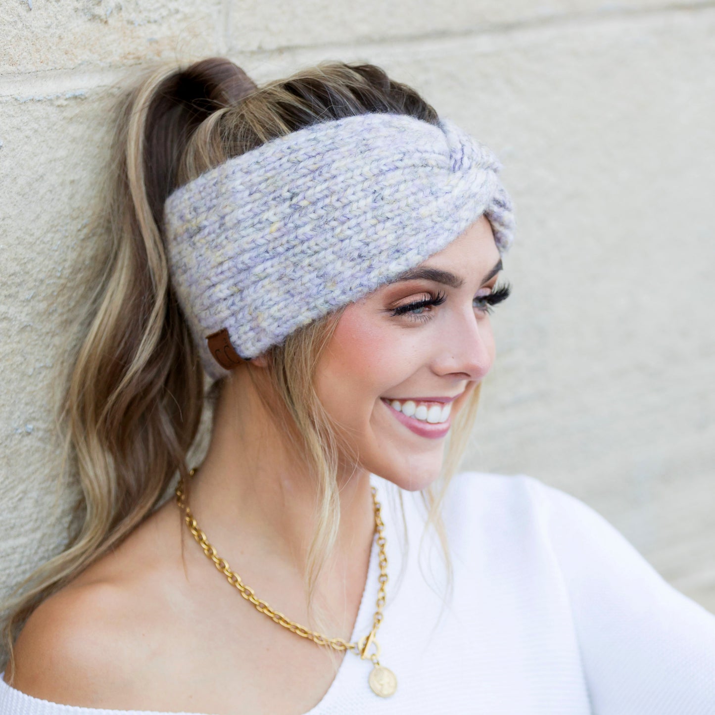 C.C® Cozy Marled Headwrap