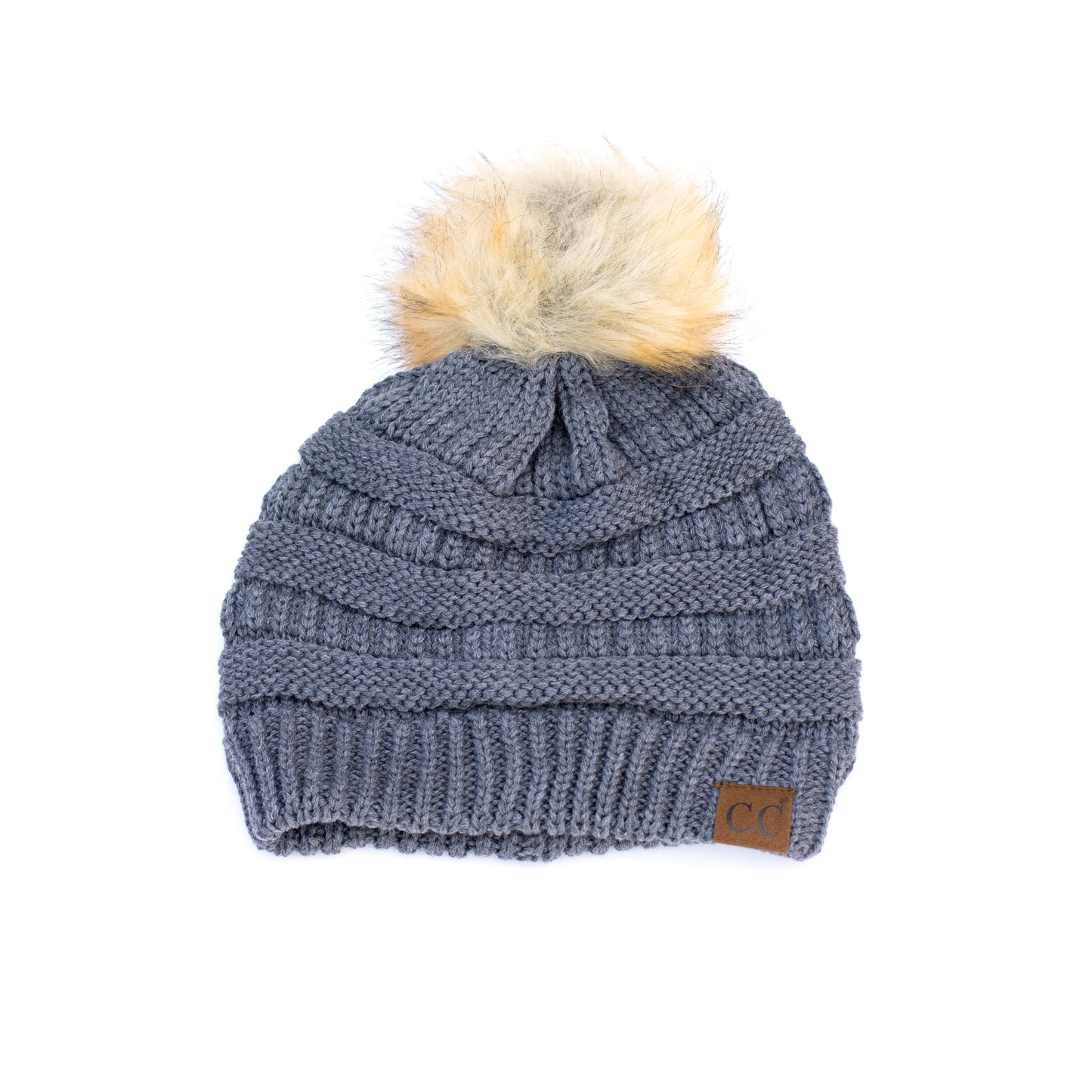 C.C® Fur Pom Beanies