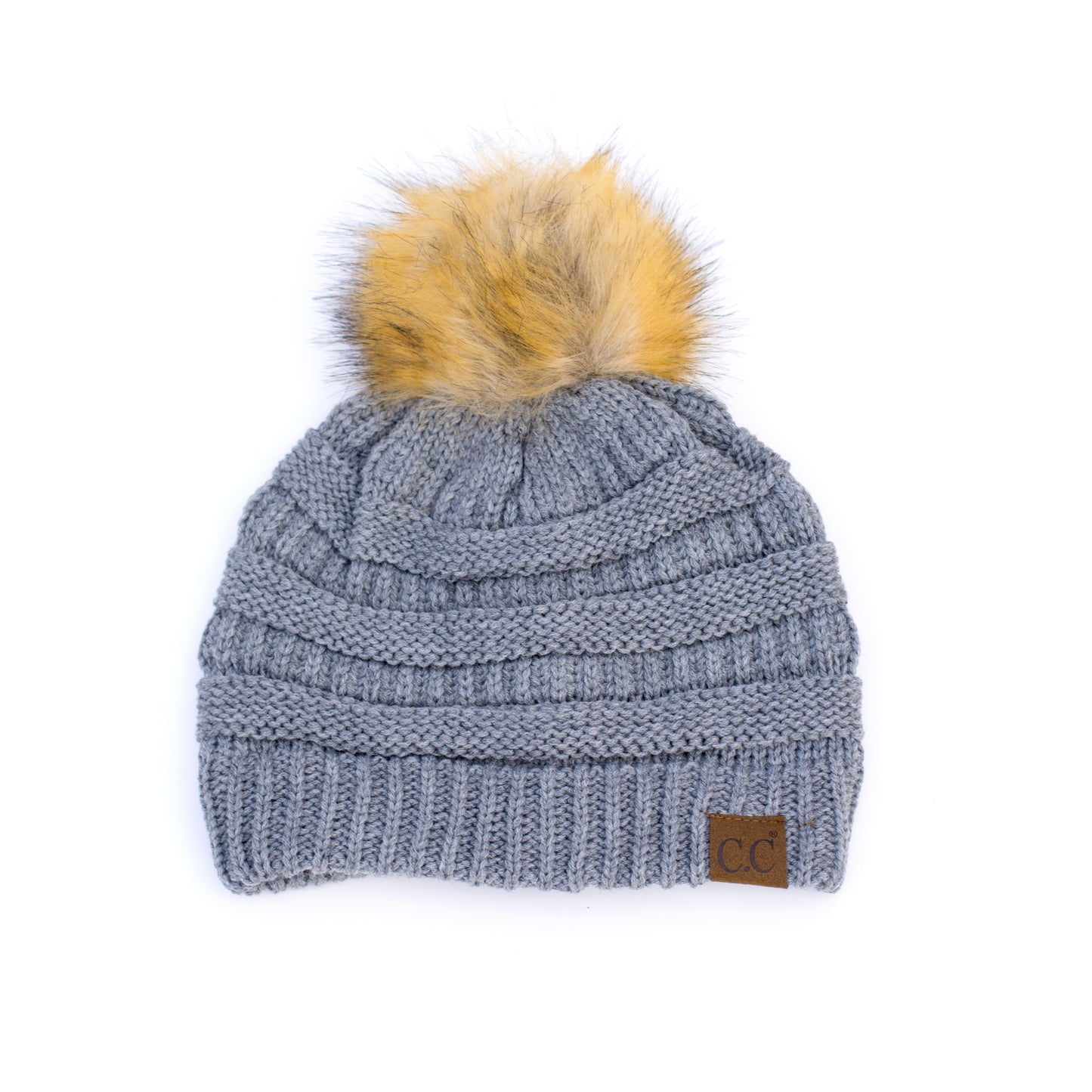 C.C® Fur Pom Beanies