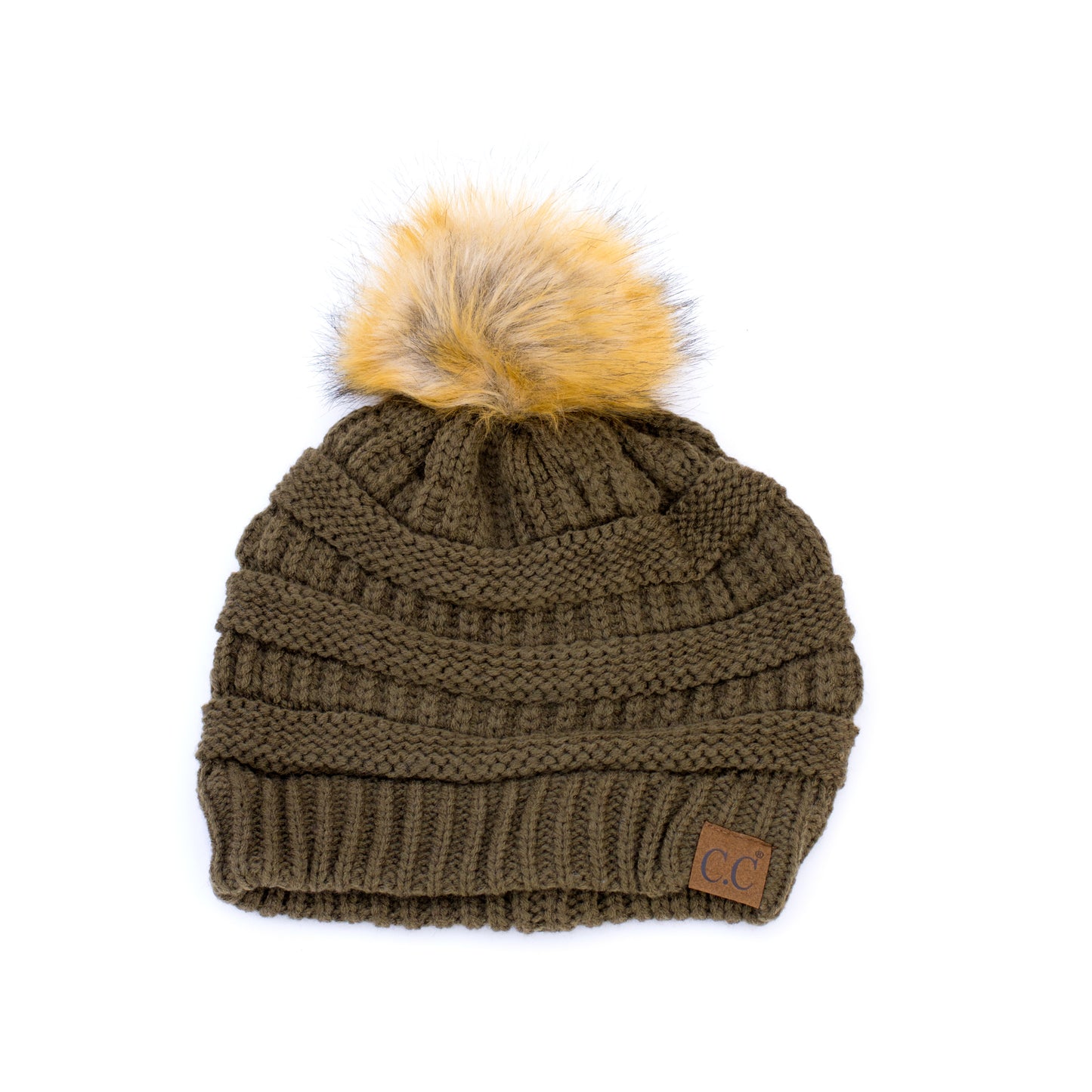 C.C® Fur Pom Beanies