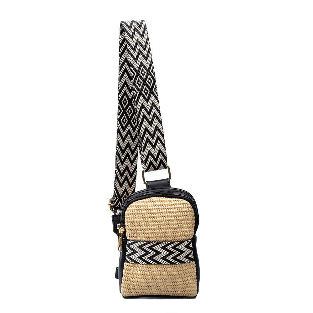 Naomi Woven Guitar Strap Sling Bag