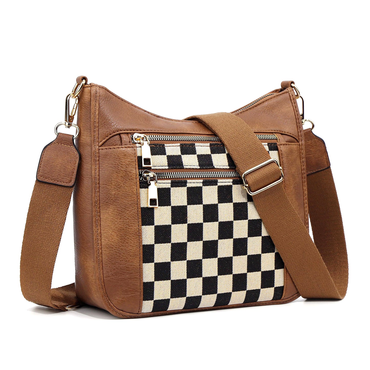 Ashley Mixed Media Crossbody