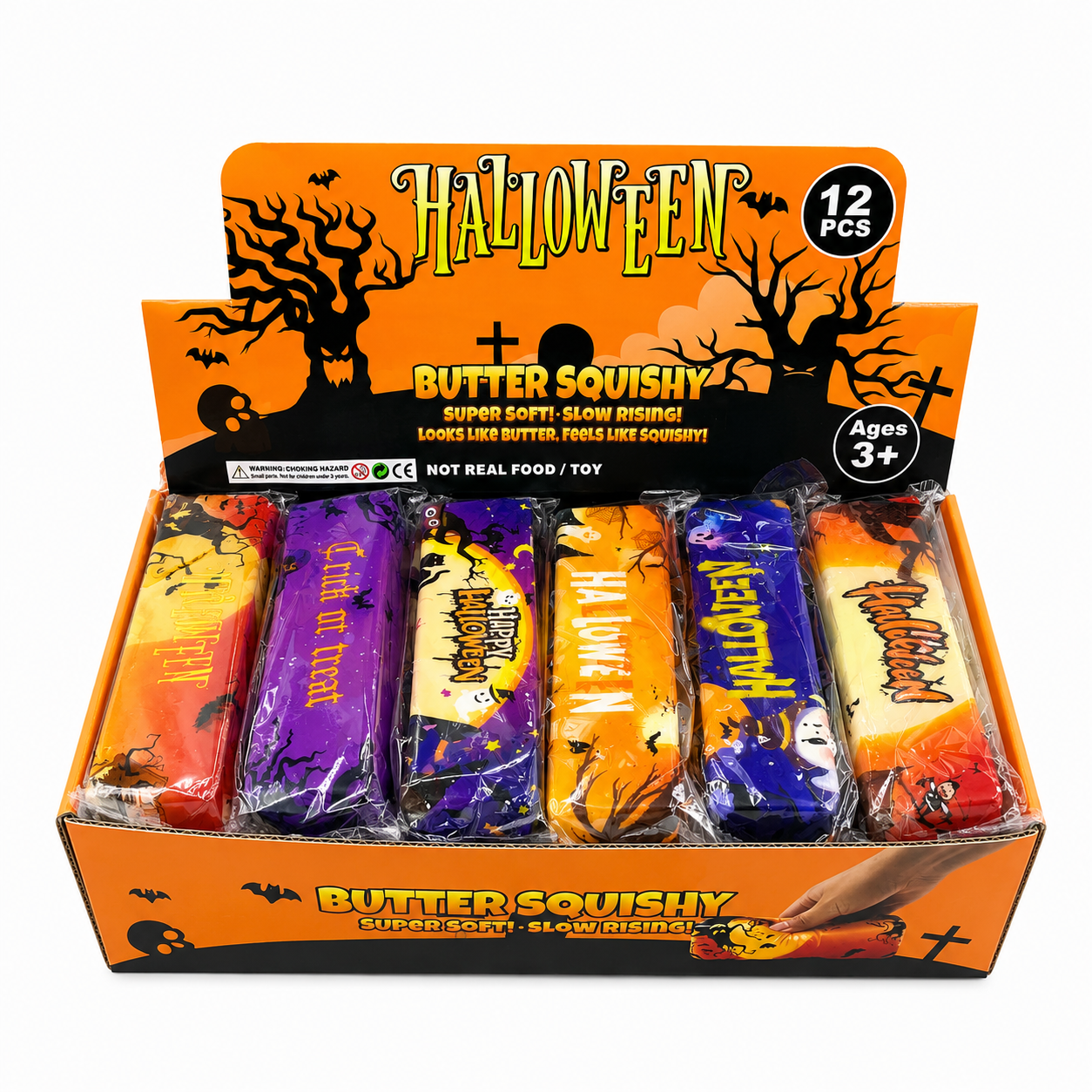Halloween Butter Squishy Stress Relief Fidget Squeeze Toy