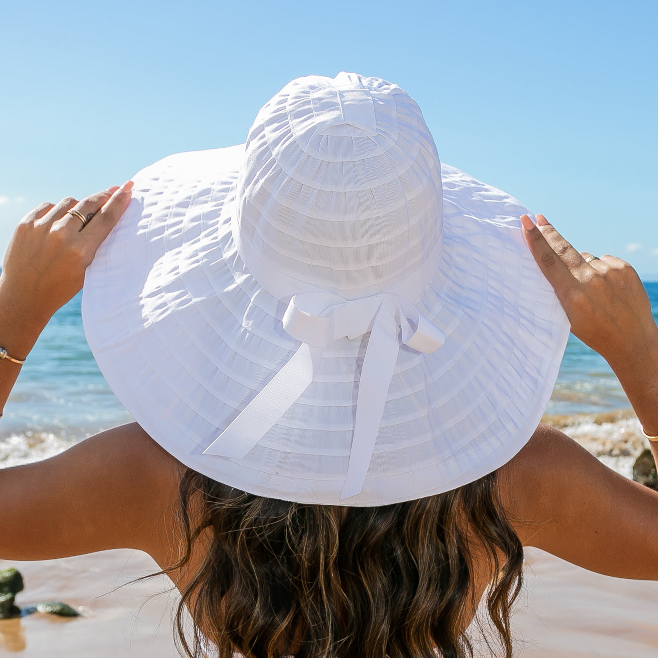Classic Bow Accent Sunhat