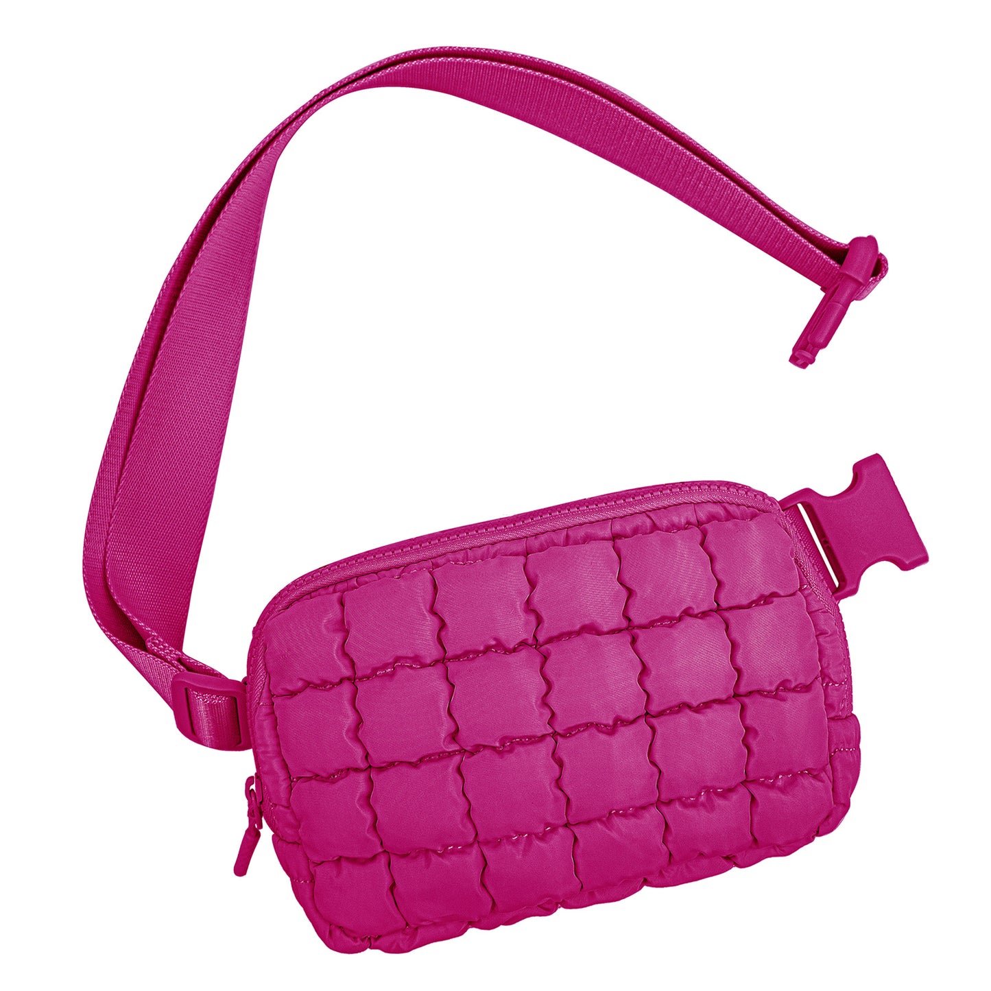 Evyn Quilted Puffer Sling Belt Bum Bag