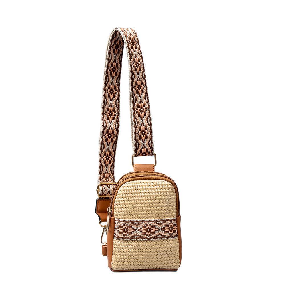 Naomi Woven Guitar Strap Sling Bag