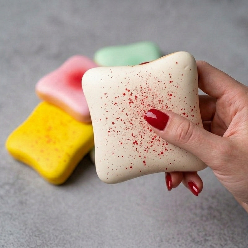 Slow Rising Toast Squishy Stress Relief Fidget Toy